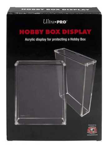 Ultra Pro - Acrylic Hobby Box Display - Used for Any Hobby Box - Upper Deck Topps Panini