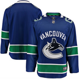 Men's Vancouver Canucks Fanatics Branded Home Blue Breakaway - Blank Jersey