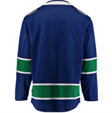 Men's Vancouver Canucks Fanatics Branded Home Blue Breakaway - Blank Jersey