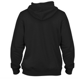 MLB Bulletin Men's Black Express Twill Batter Man Logo Hoodie