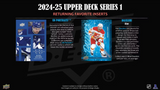 2024/25 Upper Deck Series 1 Hockey Hobby Box 12 Packs per Box, 12 Cards per Pack