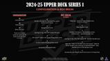 2024/25 Upper Deck Series 1 Hockey Hobby Box 12 Packs per Box, 12 Cards per Pack