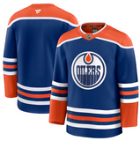 Men's Edmonton Oilers Fanatics Royal Home Premium NHL Hockey Jersey