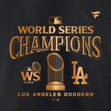 Men's Fanatics Black Los Angeles Dodgers 2024 World Series Champions Parade T-Shirt