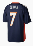 Men's Denver Broncos John Elway 1998 Mitchell & Ness Navy Replica Jersey