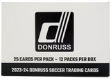 2023/24 Panini Donruss Soccer Jumbo Value 12-Pack Box 12 Packs Per Box, 25 Cards Per Pack