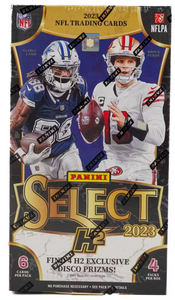 2023 Panini Select Football H2 Box 6 Cards Per Pack