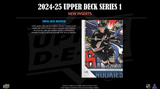 2024/25 Upper Deck Series 1 Hockey 4-Pack Blaster Box 4 Packs per Box, 12 Cards per Pack