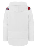 Men's Quebec Nordiques NHL Hockey '47 Brand Heavyweight Jersey Lacer Hoodie - White Out