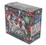 2024 Topps Holiday Baseball Mega 10 Packs Per Box, 10 Cards Per Pack