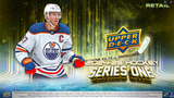 2024/25 Upper Deck Series 1 Hockey Tin 8 Packs per Tin + 1 Bonus Dazzlers 3-Card Pack, 12 Cards per Pack