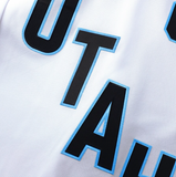 Men's Utah Hockey Club Fanatics White Away Premium NHL Hockey Jersey - Clayton Keller