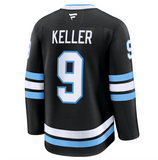 Men's Utah Hockey Club Fanatics Navy Home Premium NHL Hockey Jersey - Clayton Keller