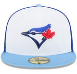 Men's Toronto Blue Jays New Era 2025 Spring Training 59FIFTY Fitted Hat - White