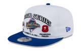 1993 World Series MLB New Era Men's White Golfer Championship Pin Snapback Hat - Jays vs Phillies