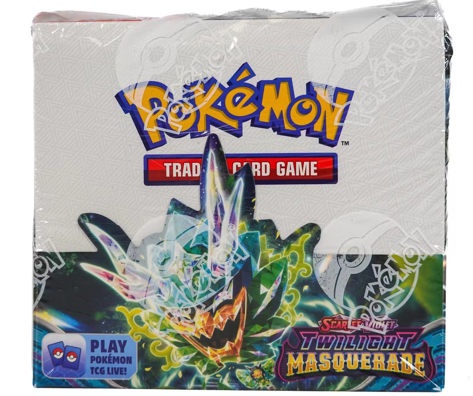 Pokemon Scarlet & Violet: Twilight Masquerade Booster Box 36 packs per – Bleacher Bum Collectibles