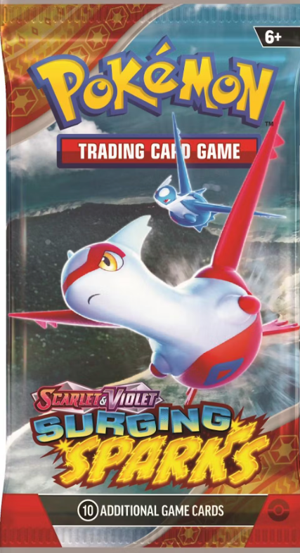scarlet and violet surging sparks booster box 36 count Pokemon revealing a parade of dragon Pokmon led by the towering Alolan Exeggutor ex Pokemon Scarlet & Violet: Surging