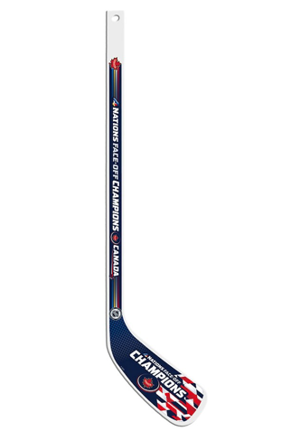 2025 Team Canada NHL Inglasco 4 Nations Face-Off Champions Mini Wood Hockey Stick