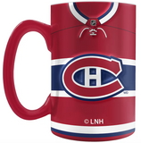 The Sports Vault NHL Montreal Canadiens Hockey 20oz Sculpted Jersey Mug