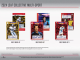 2024 Leaf Collective Multisport Hobby Box 5 Cards per Box