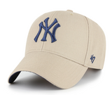 Men's New York Yankees MLB 47 Brand Khaki 2009 Inaugural Season MVP Sure Shot Snapback Hat