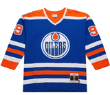 Wayne Gretzky Edmonton Oilers Mitchell & Ness 1979/80 Power Play Throwback Jersey - Royal