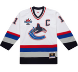 Men's Mark Messier Vancouver Canucks Mitchell & Ness 1997/98 Power Play Throwback Jersey - White