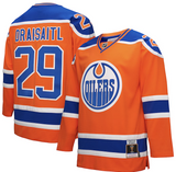 Men's Leon Draisaitl Edmonton Oilers Mitchell & Ness Power Play Jersey - Orange