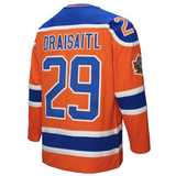 Men's Leon Draisaitl Edmonton Oilers Mitchell & Ness Power Play Jersey - Orange