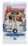 2025 Bowman Baseball Hobby Box 24 Packs Per Box, 8 Cards Per Pack