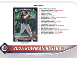 2025 Bowman Baseball Hobby Box 24 Packs Per Box, 8 Cards Per Pack