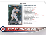 2025 Bowman Baseball Hobby Box 24 Packs Per Box, 8 Cards Per Pack