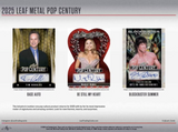 2025 Leafs Metal Pop Century Hobby Box - 6 Cards Per Box