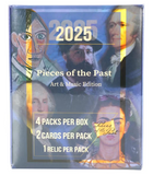 2025 Super Break Pieces of the Past Art and Music Edition Hobby Box 4 Packs per Box, 2 Cards per Pack