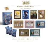 2025 Super Break Pieces of the Past Art and Music Edition Hobby Box 4 Packs per Box, 2 Cards per Pack