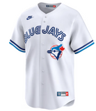 Men's Toronto Blue Jays Nike White Throwback MLB Baseball Limited Jersey