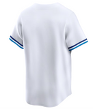 Men's Toronto Blue Jays Nike White Throwback MLB Baseball Limited Jersey