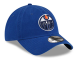 Men's Edmonton Oilers NHL Hockey 9TWENTY Adjustable Hat -  Blue/Orange