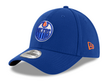 Men's Edmonton Oilers NHL Team Classic 39THIRTY Royal Flex Fit Hat - 3 Sizes