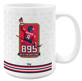 Washington Capitals Alexander Ovechkin NHL All-Time Leading Goal Scorer 15oz. Ceramic Mug
