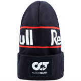 Men's New Era Max Verstappen Navy Red Bull Racing Replica Driver Cuff Knit Hat