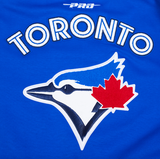 Men's MLB Toronto Blue Jays Current Logo Game Day Double Knit Jacket - Pro Standard