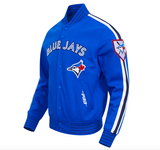 Men's MLB Toronto Blue Jays Current Logo Game Day Double Knit Jacket - Pro Standard