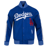 Men's MLB Los Angeles Dodgers Current Logo Game Day Double Knit Jacket - Pro Standard