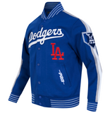 Men's MLB Los Angeles Dodgers Current Logo Game Day Double Knit Jacket - Pro Standard