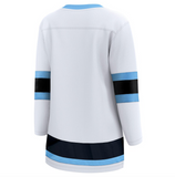 Women's Fanatics Utah Hockey Club Breakaway Away White Blank Player Hockey Jersey
