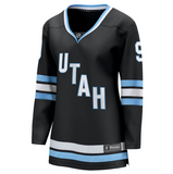 Women's Fanatics Utah Hockey Club Breakaway Home Black Clayton Keller Hockey Jersey