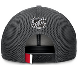 Men's Detroit Red Wings Fanatics Gray Authentic Pro Home Ice Trucker Adjustable Hat