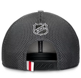 Men's New York Rangers Fanatics Gray Authentic Pro Home Ice Trucker Adjustable Hat