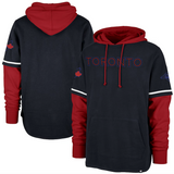 Men's Toronto Blue Jays '47 Navy City Connect Trifecta Shortstop Pullover Hoodie